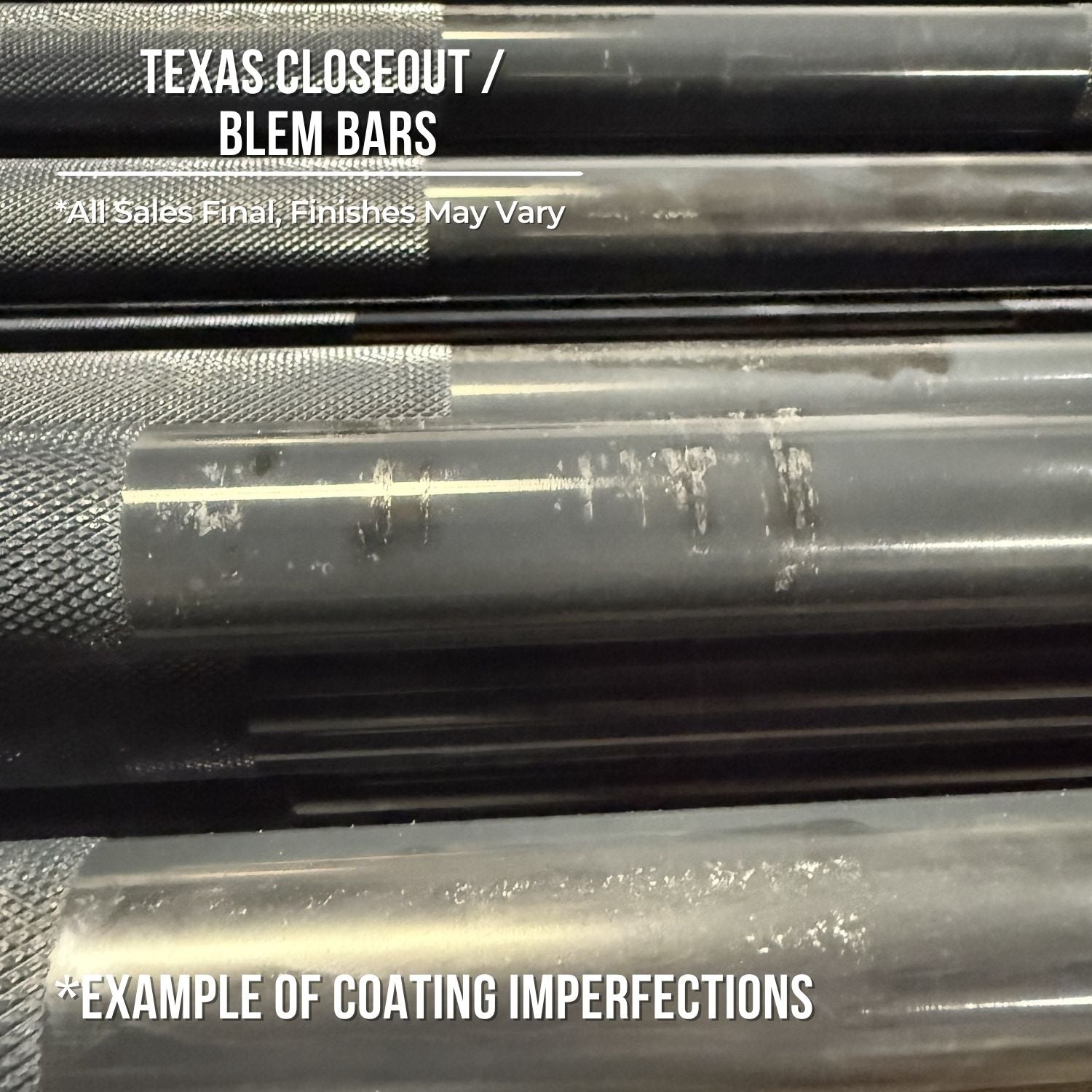 Texas Closeout / Blem Bars