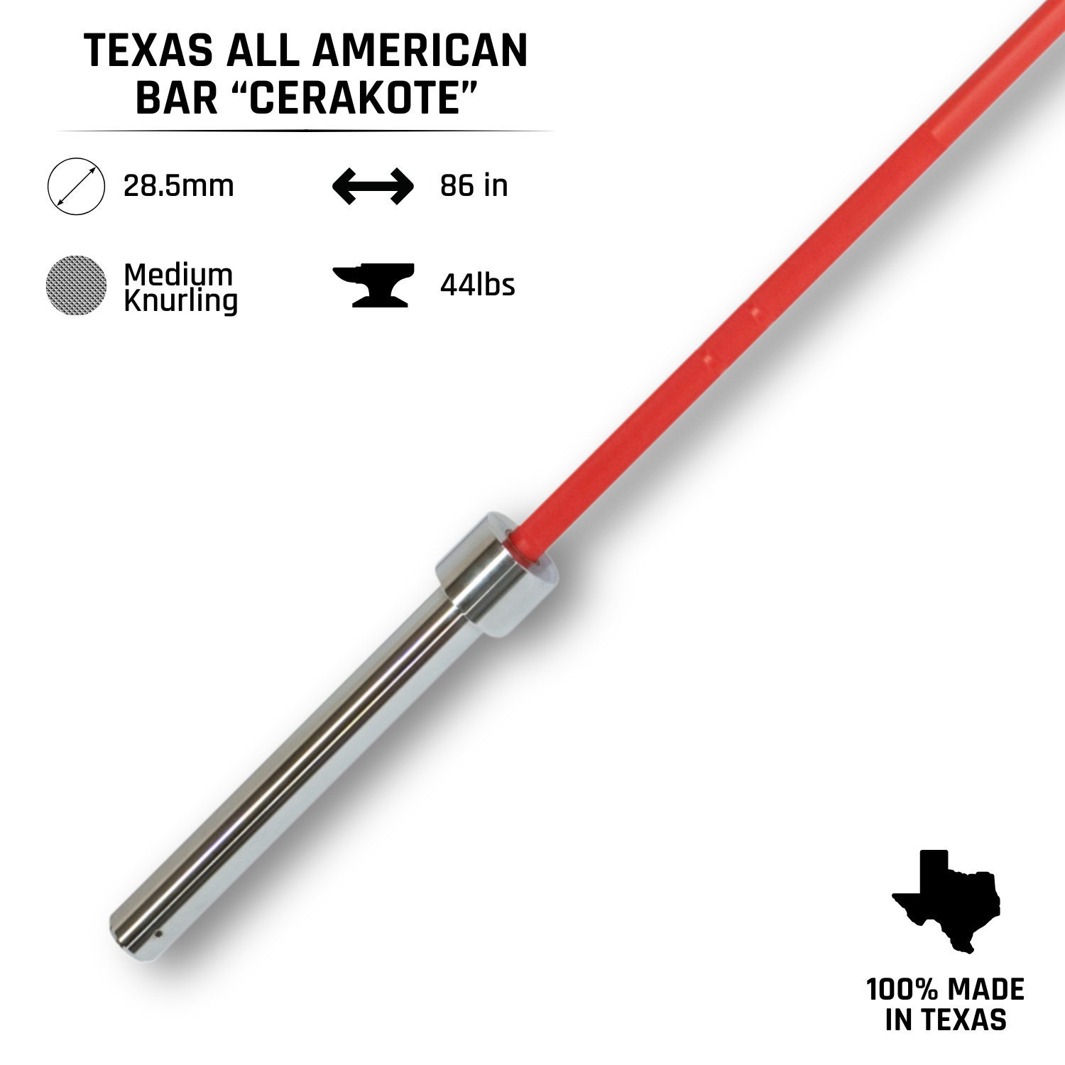 Texas All American Bar Cerakote