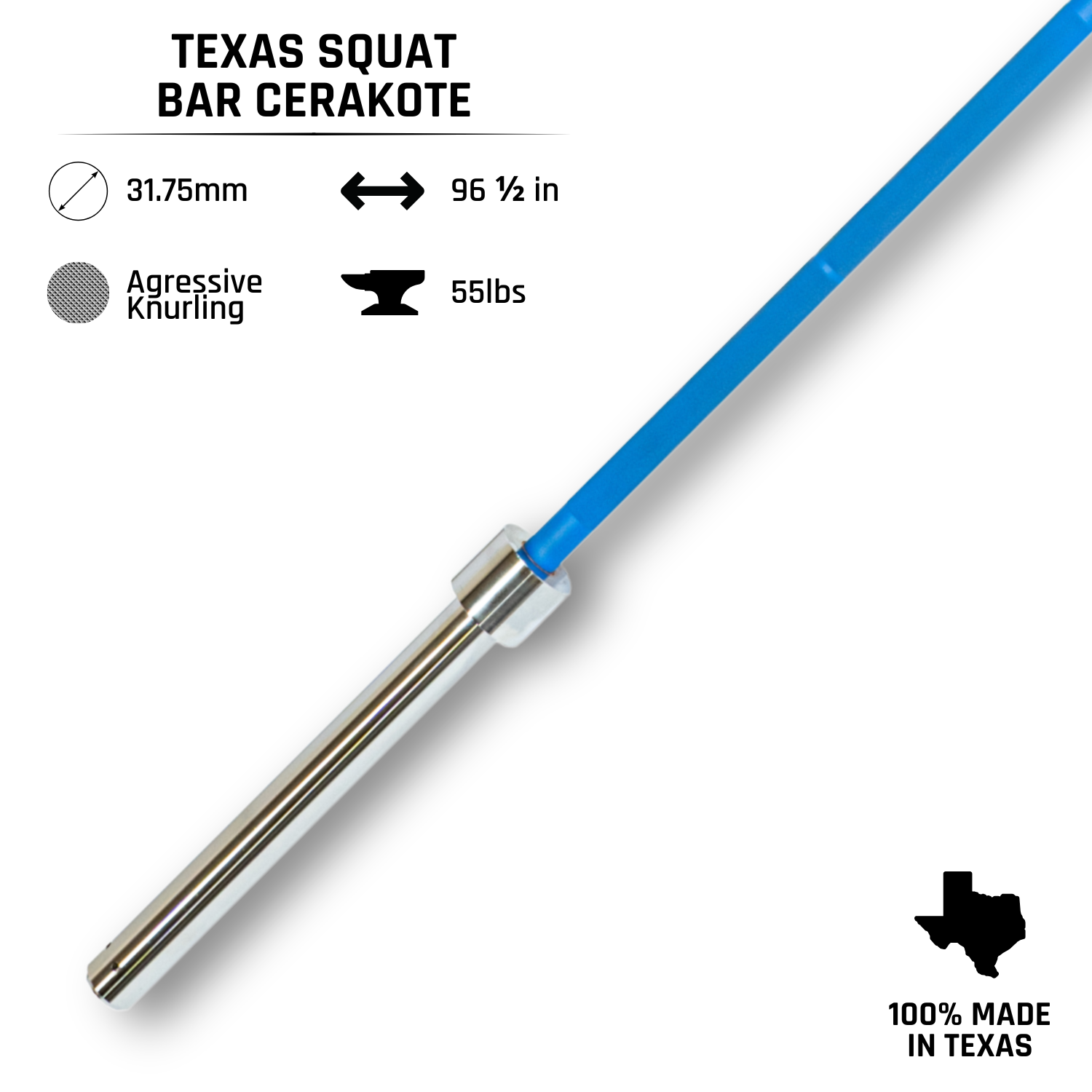 Texas Squat Bar Cerakote