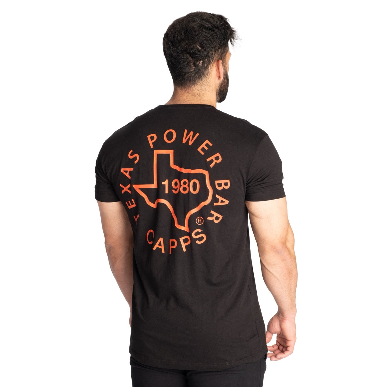 GASP x TPB Cadet Tee - Black/Orange