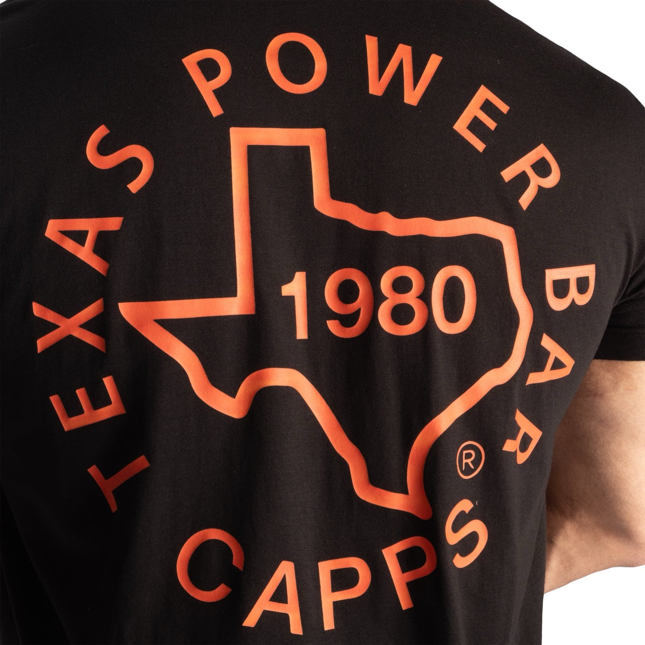 GASP x TPB Cadet Tee - Black/Orange