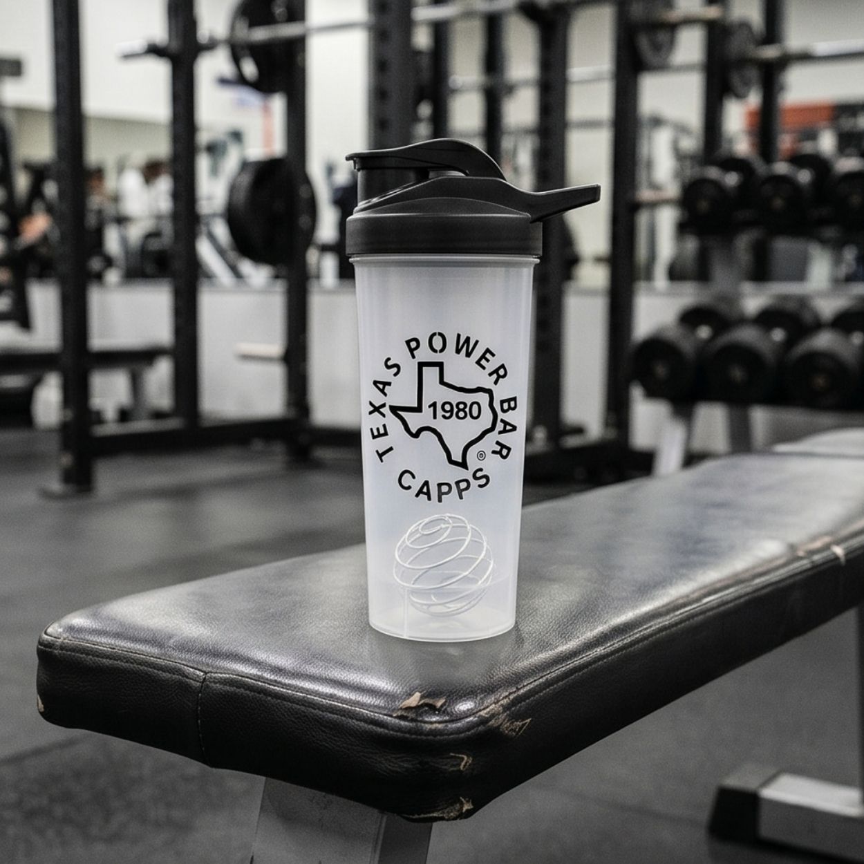 Texas Power Bar Shaker Bottle