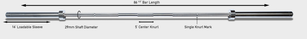 TEXAS POWER BAR (7TH GEN 29MM)