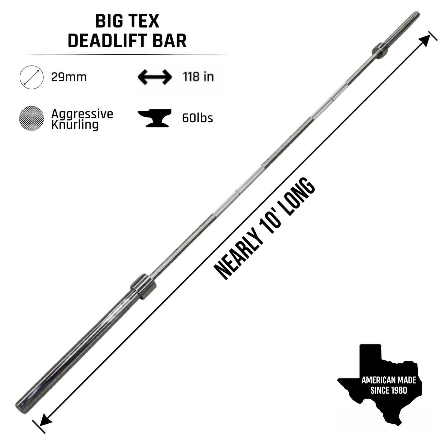 BIG TEX Deadlift Bar